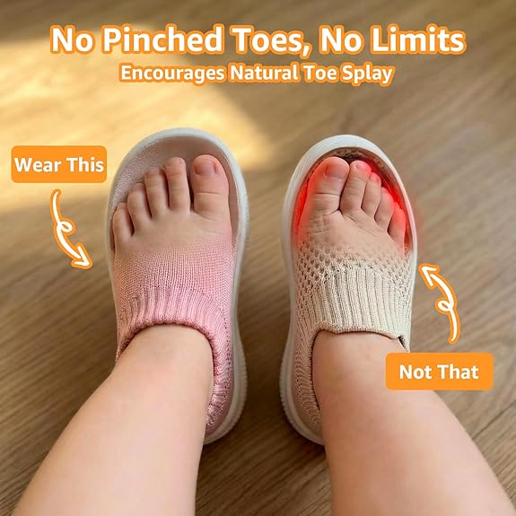 Box Baby Sock Shoes Soft Sole Infant First Walking Shoe Non-Slip Slippers Lightweight Sneakers for Baby Boys Girls