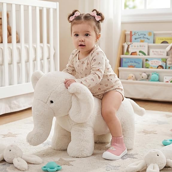 Box Baby Sock Shoes Soft Sole Infant First Walking Shoe Non-Slip Slippers Lightweight Sneakers for Baby Boys Girls